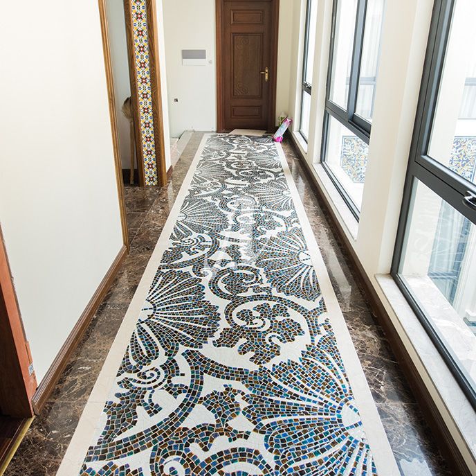 Gạch mosaic lát sàn
