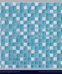 Gạch mosaic thủy tinh trang trí