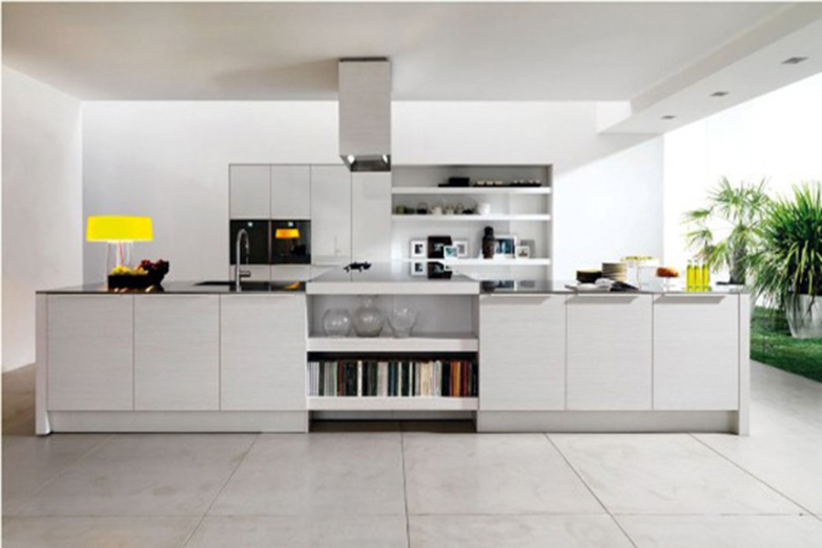 Gạch thẻ trắng ốp bếp đẹp cho không gian sống thêm ấn tượng