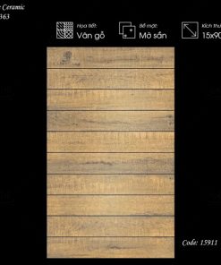 Gạch giả gỗ Viglacera GK15911