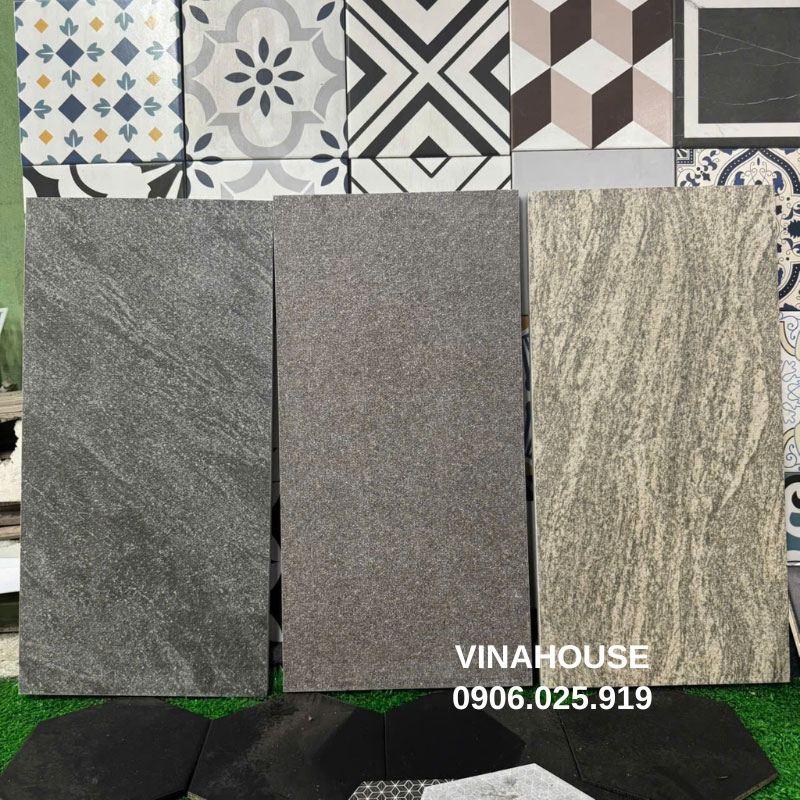 Gạch dày lát sân vườn 30x60cm