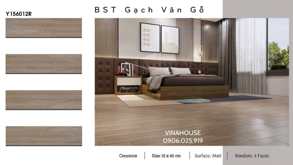 Gạch giả gỗ 15x60 Y156012R