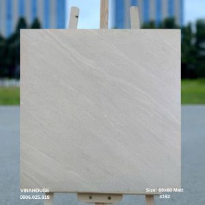 Gạch lát nền 60x60 xám vân mây 3162