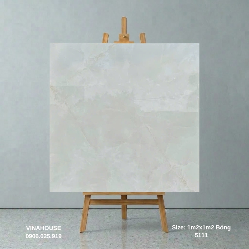 Gạch lát nền khổ lớn 1m2x1m2 vân Marble 5111